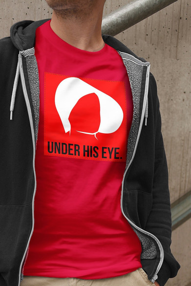 Koszulka z naszywką The Handmaid's Tale 07