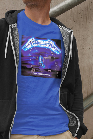 Koszulka z naszywką Metallica Ride the