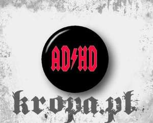 Przypinka AD/HD