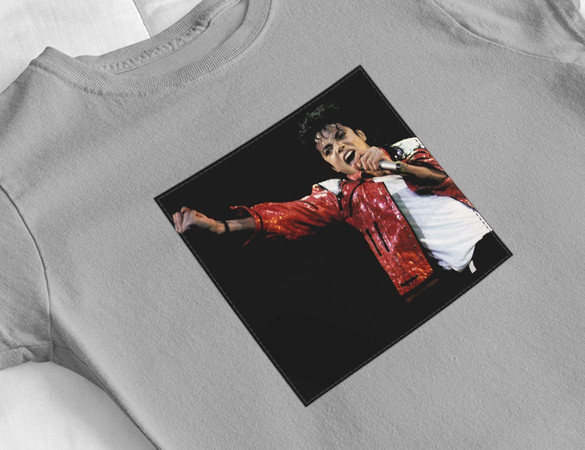 Bluzka damska z naszywką Michael Jackson 01