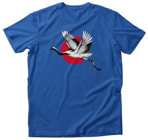 Koszulka LECĄCY ŻURAW