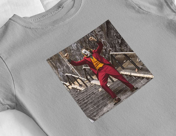 Bluzka damska z naszywką Joker Dance 01