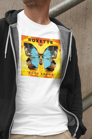 Koszulka z naszywką ROXETTE good karma