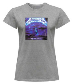 Bluzka damska z naszywką Metallica Ride the