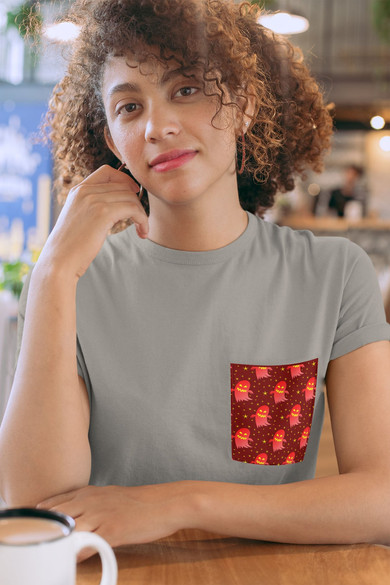 	Koszulka z kieszonką DUSZKI GHOSTS