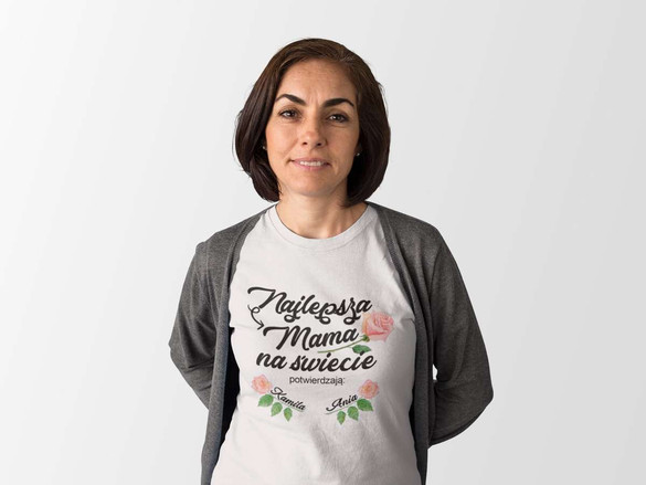 Koszulka NAJLEPSZA MAMA NA ŚWIECIE