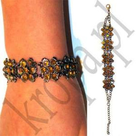 Bransoletka (jasny brąz) - 12