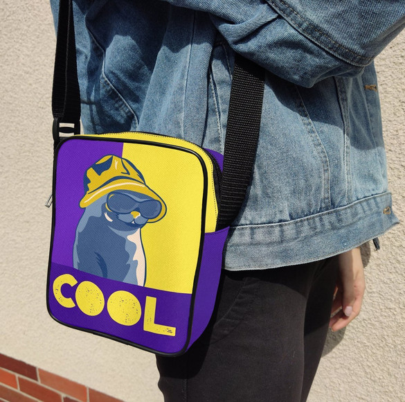 Torba Listonoszka COOL KOT Dodaj Napis!