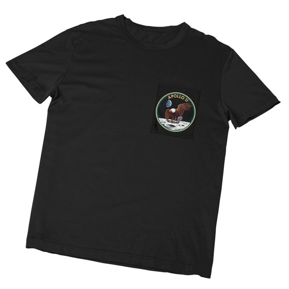 Koszulka z kieszonką APOLLO 11