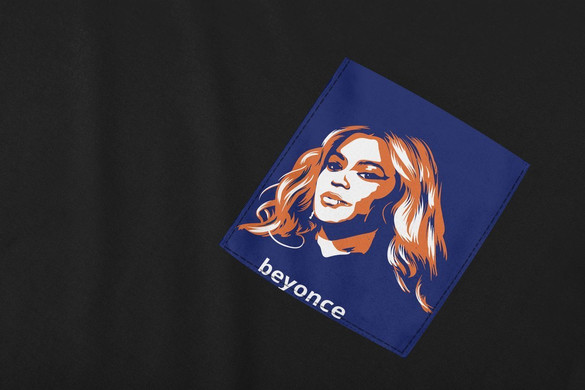 Koszulka z kieszonką BEYONCE 1 