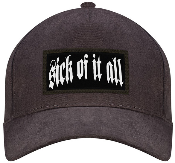 Czapka SICK OF IT ALL bejsbolówka z naszywką