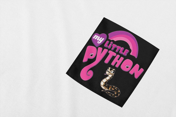 Koszulka z kieszonką My Little Python