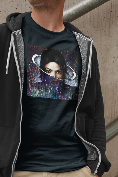 Koszulka z naszywką Michael Jackson 07