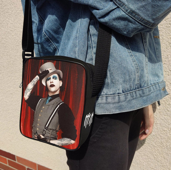 Torba Listonoszka MARILYN MANSON 02 Dodaj Napis!