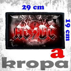 Naszywka duża na ubranie AC/DC