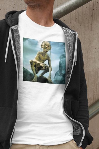 Koszulka z naszywką Gollum (Smeagol)