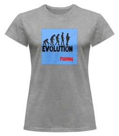 Bluzka damska z naszywką Evolution