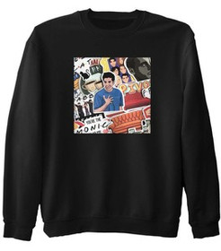 Bluza z naszywką Friends collage