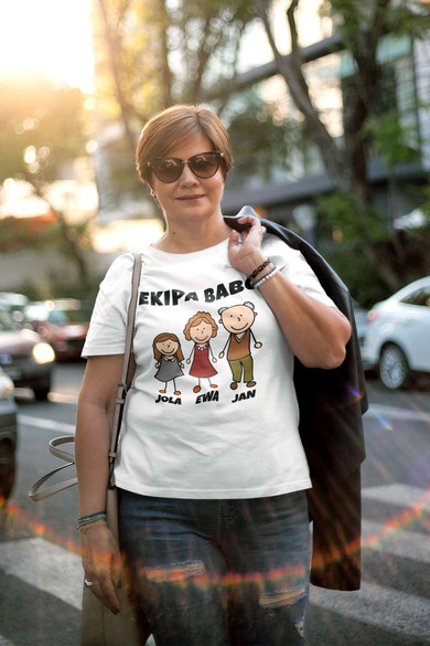 Koszulka Twoja ekipa GANG KREATOR NADRUKU