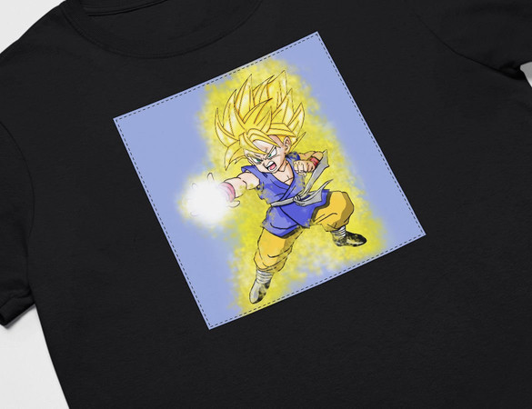 Koszulka z naszywką Dragon Ball 01