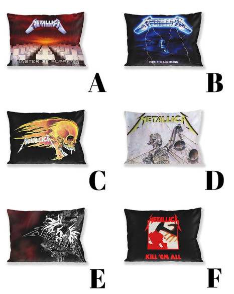 METALLICA Zestaw poduszka+kubek WZORY +GRATIS!