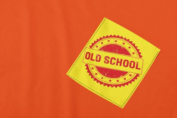 Koszulka z kieszonką OLD SCHOOL