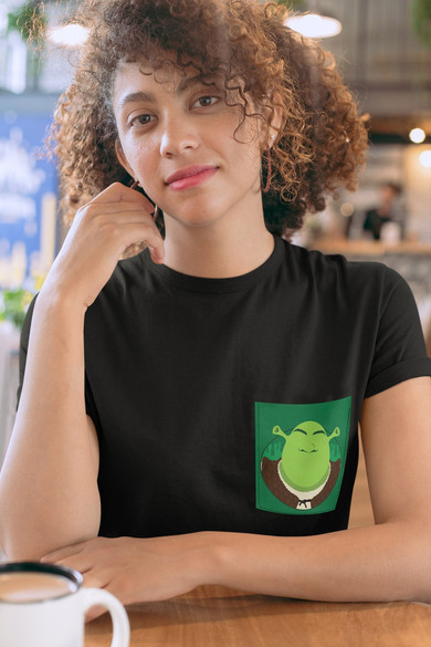 Koszulka z kieszonką SHREK