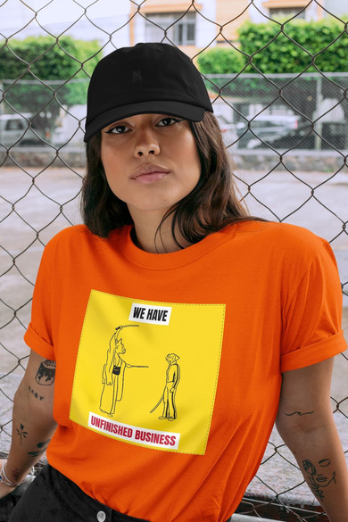 Koszulka z naszywką We have unfinished ...