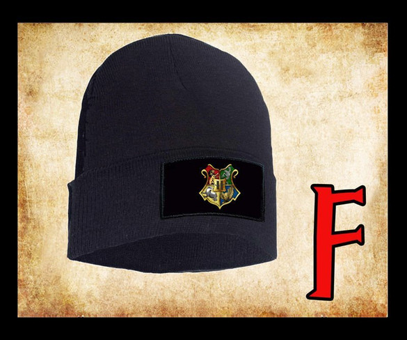 Czapka zimowa z naszywką HARRY POTTER