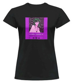 Bluzka damska z naszywką Man tears