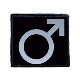 Naszywka ZNAK MĘSKI