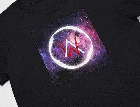 Koszulka z naszywką Alan Walker  logo