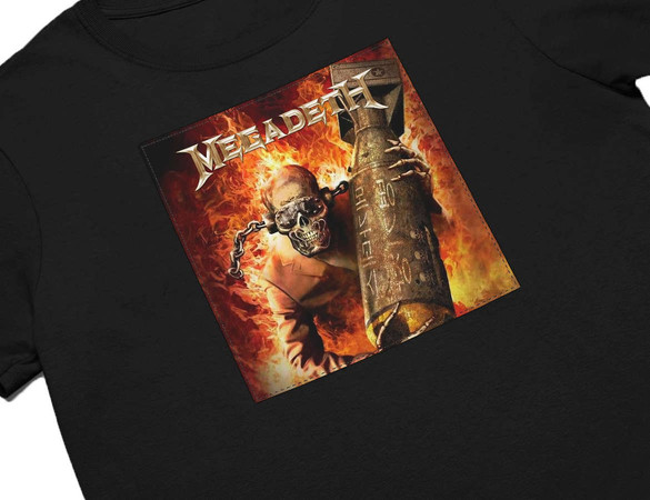 Koszulka z naszywką Megadeth Arsenal