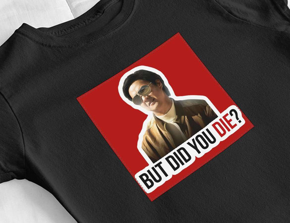 Bluzka damska z naszywką Kac Vegas Did you die?