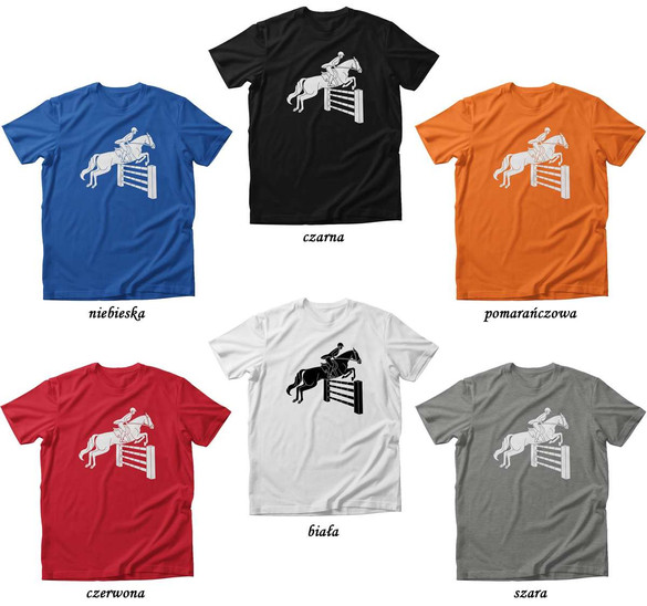 Koszulka KOŃ JEŹDZIEC NA KONIU