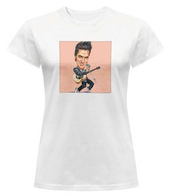 Bluzka damska z naszywką Elvis Presley 02