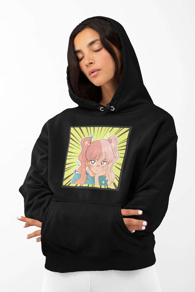 Bluza z naszywką ANIME GIRL 02