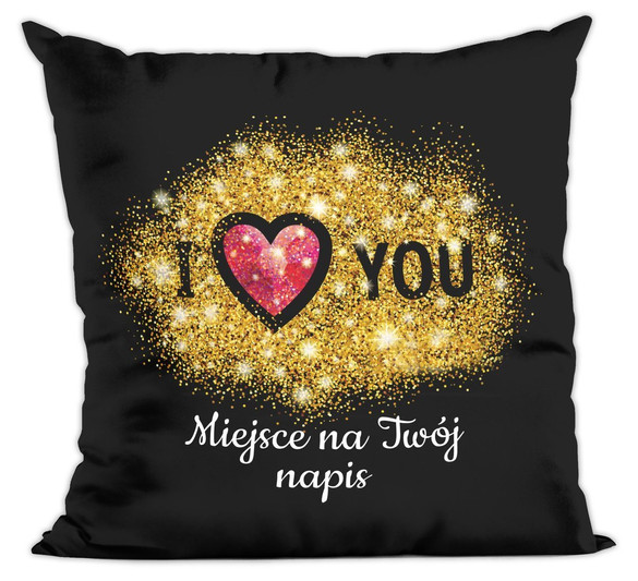 Poduszka na Walentynki DODAJ NAPIS
