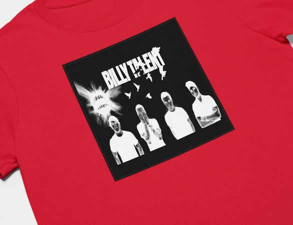 Koszulka z naszywką Billy Talent band