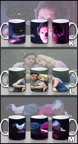 RIVERDALE Zestaw poduszka kubek WZORY + GRATIS