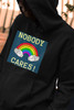 Bluza z naszywką Nobody cares