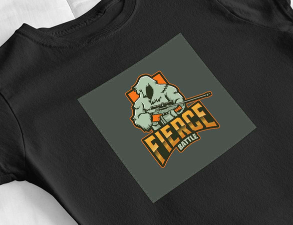 Bluzka damska z naszywką FIERCE BATTLE