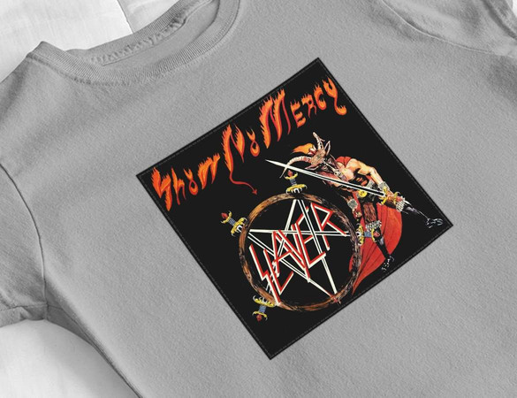 Bluzka damska z naszywką Slayer Show no mercy