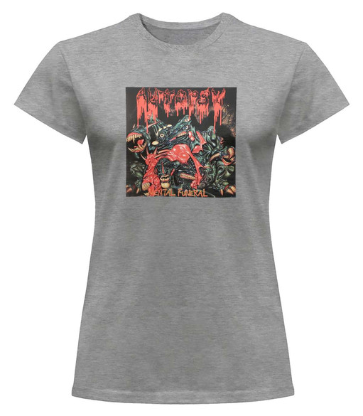 Bluzka damska z naszywką AUTOPSY Mental...