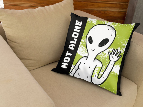 Poduszka Not alone
