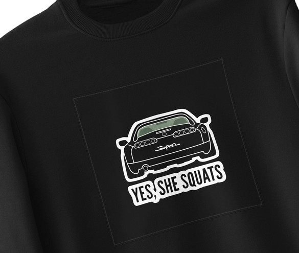 Bluza z naszywką Toyota-Yes,She..
