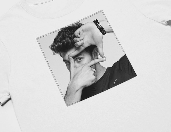 Koszulka z naszywką Shawn Mendes 05