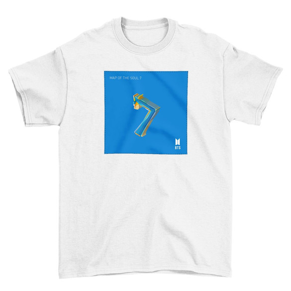 Koszulka z naszywką BTS Map of the Soul 7