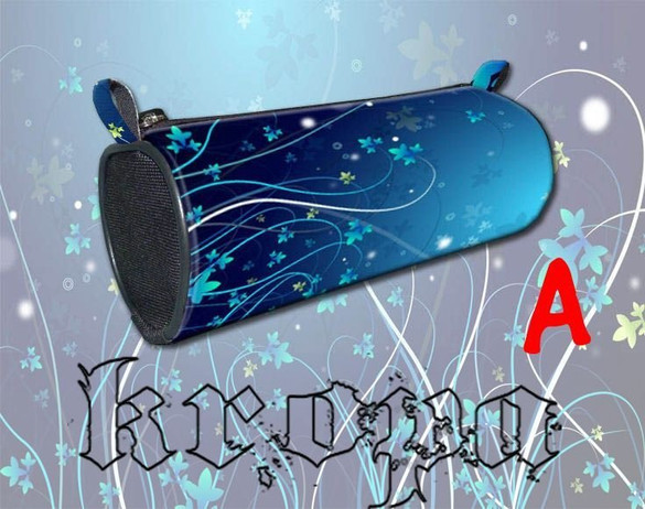 Piórnik szkolny KWIATY