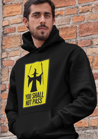 Bluza z naszywką  YOU SHALL NOT PASS